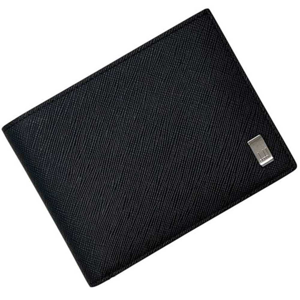 Dunhill Bi-fold Wallet, Black, Sidecar, DU19F2932AV001R, Leather, dunhill